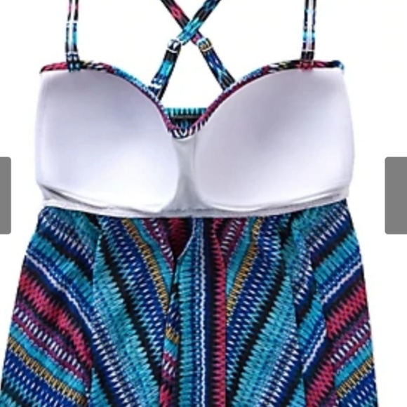 Profile tankini swim new pattern print fly awaytop - Picture 4 of 8